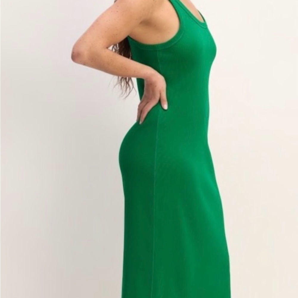 NEW Everlane Ribbed Tank Dress Medium